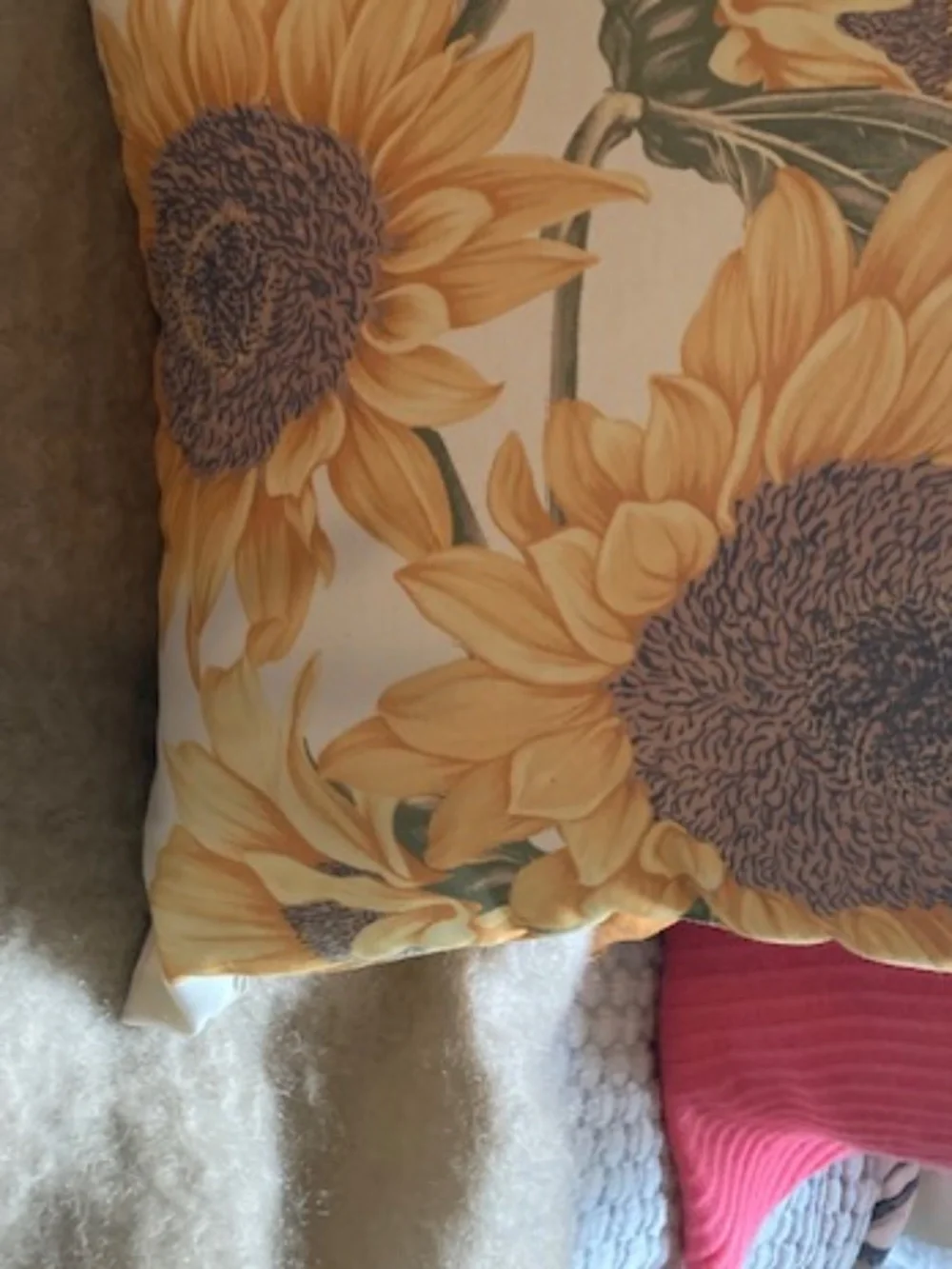 Pottery Barn Sunflower Pillow